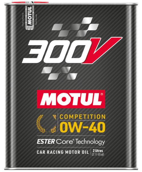 Ulei de motor sintetic MOTUL 300V COMPETITION 0W40, 2 litri